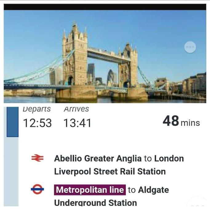 Must See, Quality 1 Bed, Romford, 20 Mins C.London ภายนอก รูปภาพ